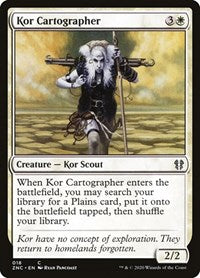 Kor Cartographer [Zendikar Rising Commander] | Gear Gaming Bentonville