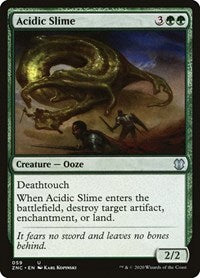 Acidic Slime [Zendikar Rising Commander] | Gear Gaming Bentonville