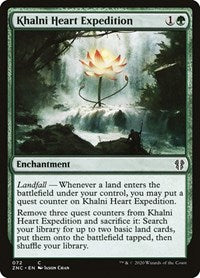 Khalni Heart Expedition [Zendikar Rising Commander] | Gear Gaming Bentonville