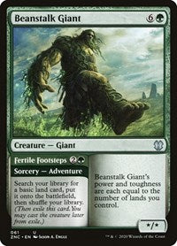 Beanstalk Giant [Zendikar Rising Commander] | Gear Gaming Bentonville