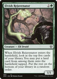 Elvish Rejuvenator [Zendikar Rising Commander] | Gear Gaming Bentonville