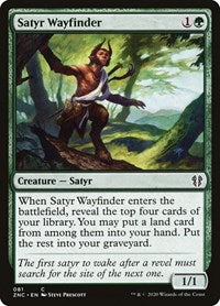 Satyr Wayfinder [Zendikar Rising Commander] | Gear Gaming Bentonville