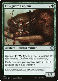 Tuskguard Captain [Zendikar Rising Commander] | Gear Gaming Bentonville