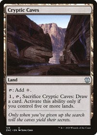 Cryptic Caves [Zendikar Rising Commander] | Gear Gaming Bentonville