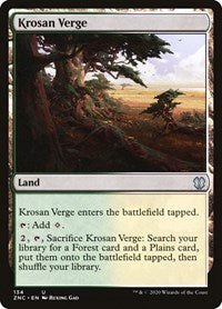 Krosan Verge [Zendikar Rising Commander] | Gear Gaming Bentonville