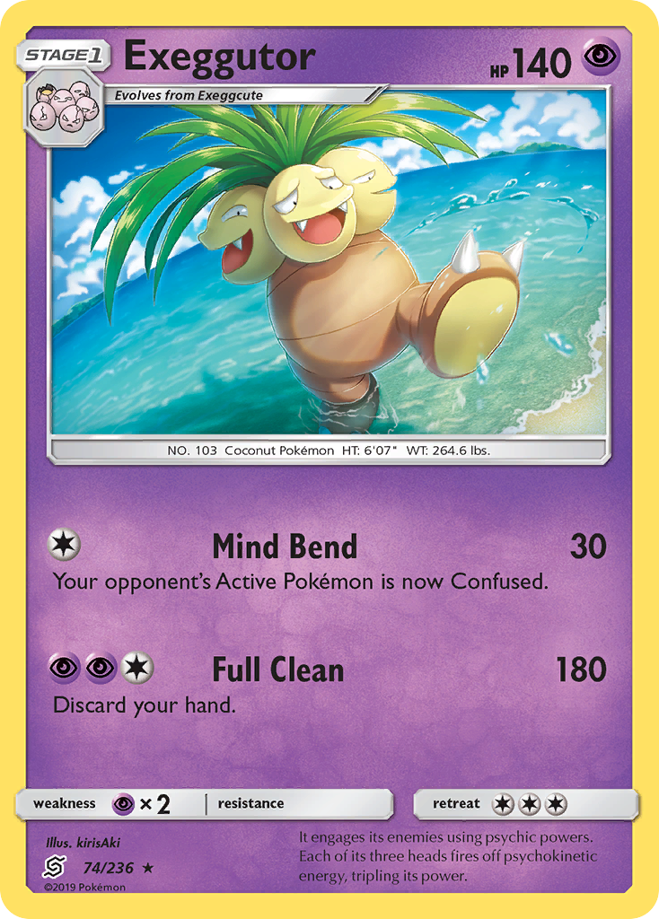 Exeggutor (74/236) [Sun & Moon: Unified Minds] | Gear Gaming Bentonville