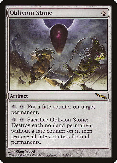 Oblivion Stone [Mirrodin] | Gear Gaming Bentonville