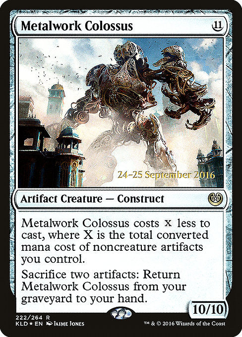 Metalwork Colossus [Prerelease Cards] | Gear Gaming Bentonville