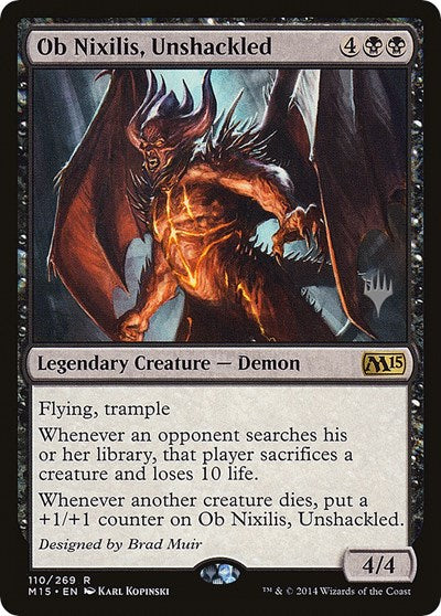 Ob Nixilis, Unshackled [Promo Pack: Zendikar Rising] | Gear Gaming Bentonville