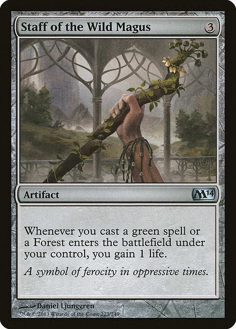 Staff of the Wild Magus [Magic 2014 (M14)] | Gear Gaming Bentonville