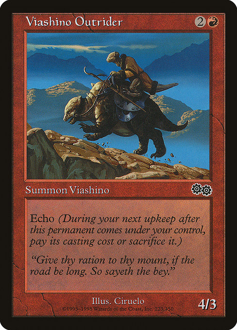 Viashino Outrider [Urza's Saga] | Gear Gaming Bentonville