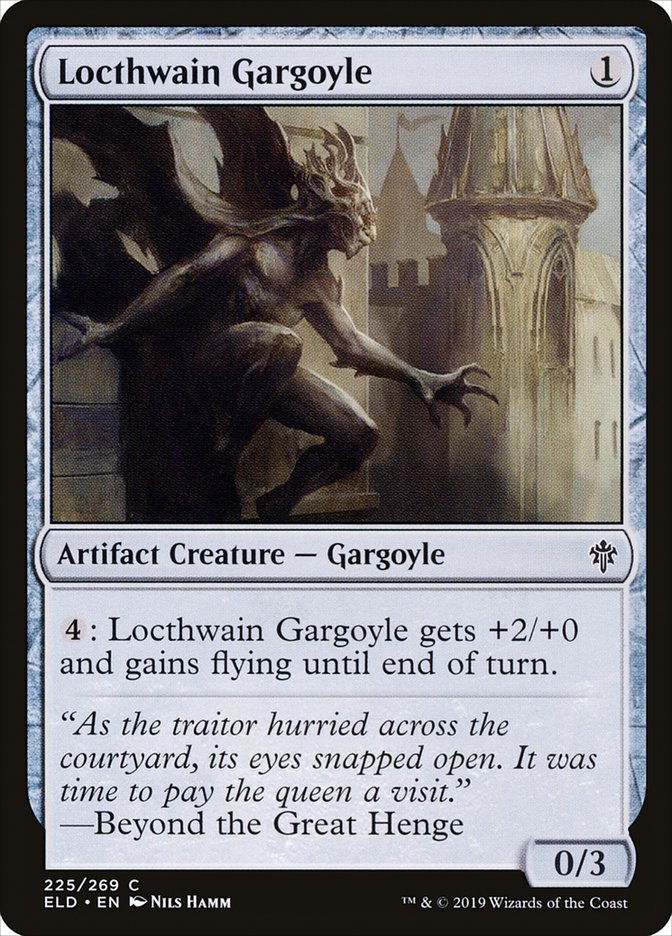 Locthwain Gargoyle [Throne of Eldraine] | Gear Gaming Bentonville