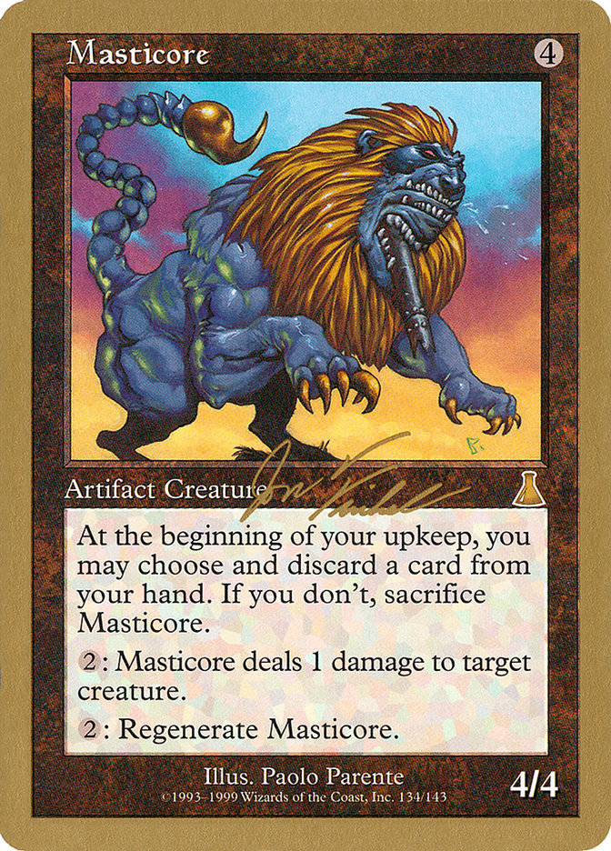 Masticore (Jon Finkel) [World Championship Decks 2000] | Gear Gaming Bentonville