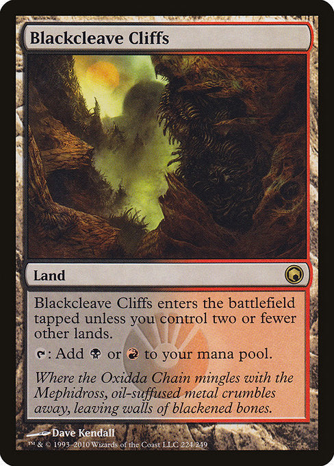 Blackcleave Cliffs [Scars of Mirrodin] | Gear Gaming Bentonville