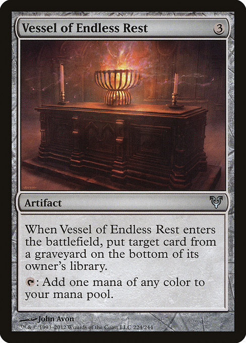 Vessel of Endless Rest [Avacyn Restored] | Gear Gaming Bentonville