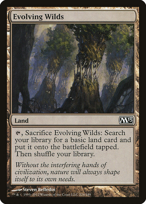 Evolving Wilds [Magic 2013 (M13)] | Gear Gaming Bentonville