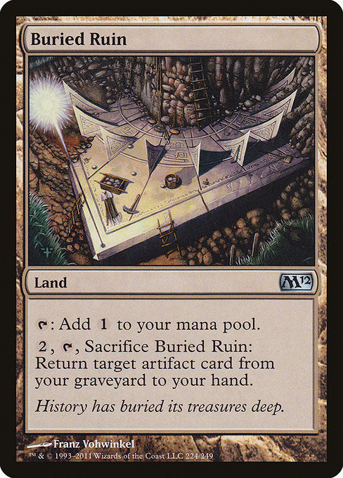 Buried Ruin [Magic 2012 (M12)] | Gear Gaming Bentonville