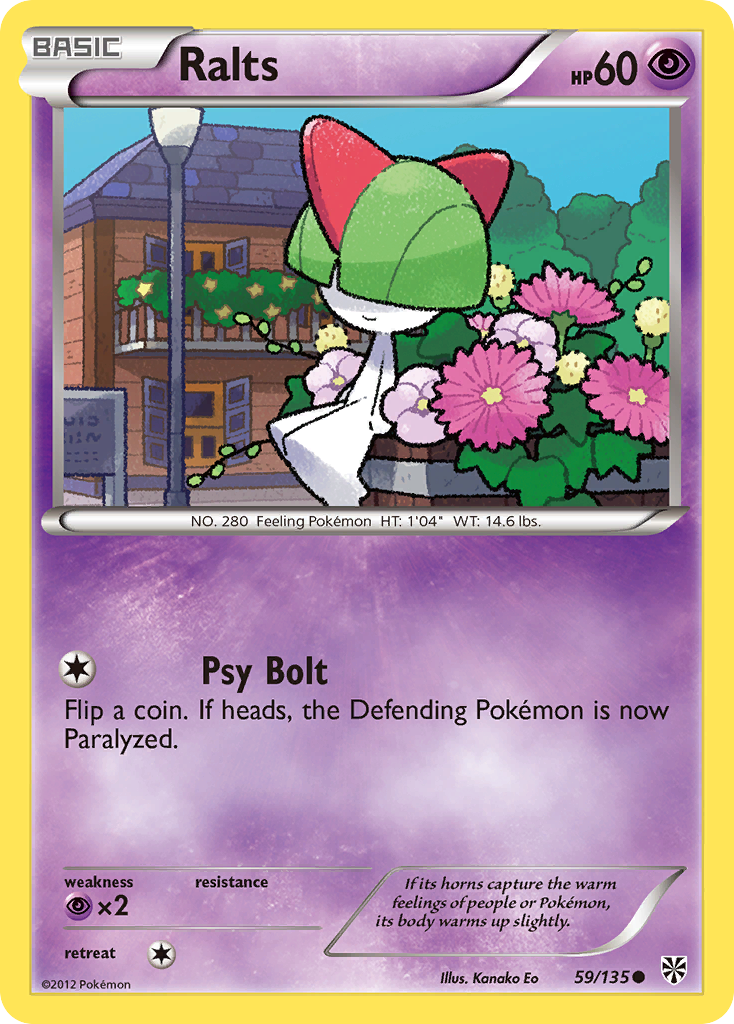 Ralts (59/135) [Black & White: Plasma Storm] | Gear Gaming Bentonville