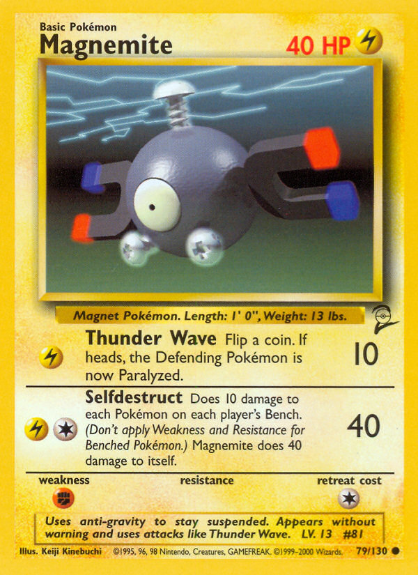 Magnemite (79/130) [Base Set 2] | Gear Gaming Bentonville