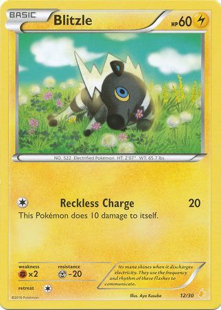 Blitzle (12/30) [XY: Trainer Kit 3 - Pikachu Libre] | Gear Gaming Bentonville