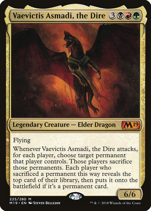 Vaevictis Asmadi, The Dire [Core Set 2019] | Gear Gaming Bentonville