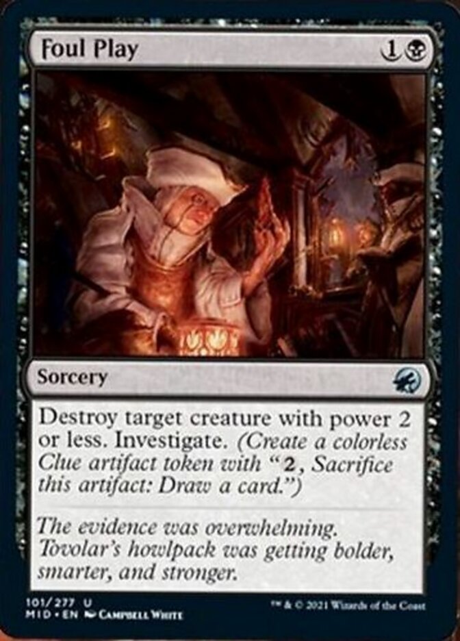 Foul Play [Innistrad: Midnight Hunt] | Gear Gaming Bentonville