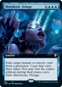 Mnemonic Deluge (Extended Art) [Commander Legends] | Gear Gaming Bentonville