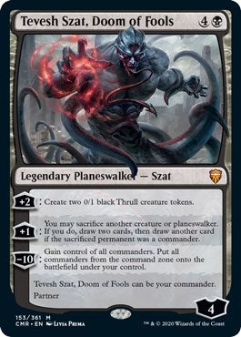 Tevesh Szat, Doom of Fools [Commander Legends] | Gear Gaming Bentonville