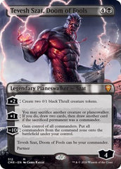 Tevesh Szat, Doom of Fools (Extended Art) [Commander Legends] | Gear Gaming Bentonville