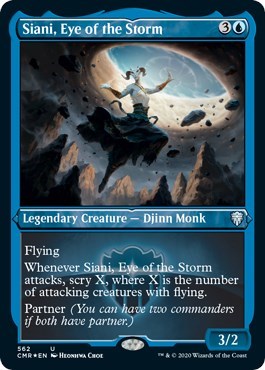 Siani, Eye of the Storm (Foil Etched) [Commander Legends] | Gear Gaming Bentonville