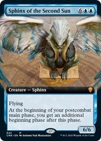 Sphinx of the Second Sun (Extended Art) [Commander Legends] | Gear Gaming Bentonville