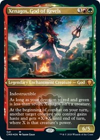 Xenagos, God of Revels (Foil Etched) [Commander Legends] | Gear Gaming Bentonville