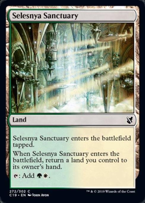 Selesnya Sanctuary [Commander 2019] | Gear Gaming Bentonville