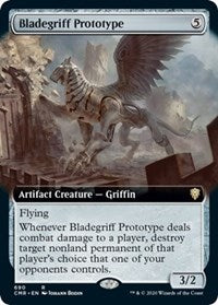 Bladegriff Prototype (Extended Art) [Commander Legends] | Gear Gaming Bentonville