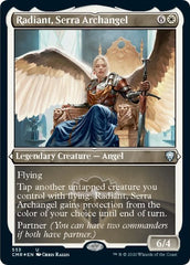 Radiant, Serra Archangel (Foil Etched) [Commander Legends] | Gear Gaming Bentonville