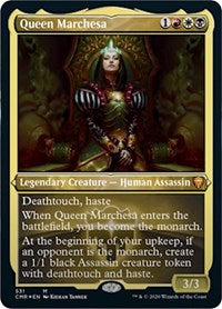 Queen Marchesa (Foil Etched) [Commander Legends] | Gear Gaming Bentonville