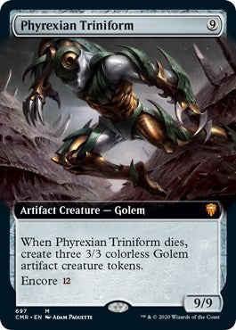 Phyrexian Triniform (Extended Art) [Commander Legends] | Gear Gaming Bentonville