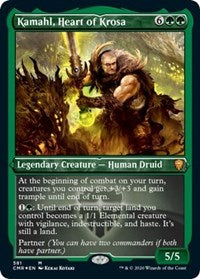 Kamahl, Heart of Krosa (Foil Etched) [Commander Legends] | Gear Gaming Bentonville