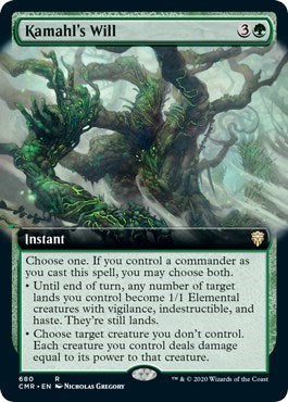 Kamahl's Will (Extended Art) [Commander Legends] | Gear Gaming Bentonville