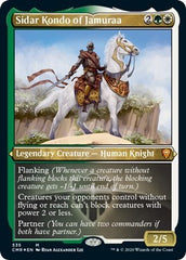 Sidar Kondo of Jamuraa (Foil Etched) [Commander Legends] | Gear Gaming Bentonville