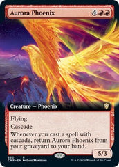 Aurora Phoenix (Extended Art) [Commander Legends] | Gear Gaming Bentonville