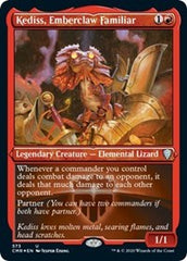 Kediss, Emberclaw Familiar (Foil Etched) [Commander Legends] | Gear Gaming Bentonville