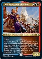 Zara, Renegade Recruiter (Foil Etched) [Commander Legends] | Gear Gaming Bentonville