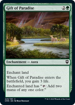 Gift of Paradise [Commander Legends] | Gear Gaming Bentonville