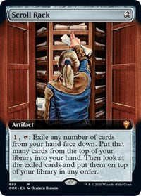 Scroll Rack (Extended Art) [Commander Legends] | Gear Gaming Bentonville