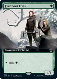 Fyndhorn Elves (Extended Art) [Commander Legends] | Gear Gaming Bentonville