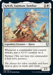 Keleth, Sunmane Familiar [Commander Legends] | Gear Gaming Bentonville