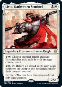 Livio, Oathsworn Sentinel [Commander Legends] | Gear Gaming Bentonville