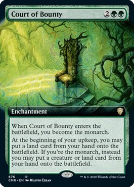 Court of Bounty (Extended Art) [Commander Legends] | Gear Gaming Bentonville