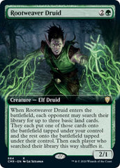 Rootweaver Druid (Extended Art) [Commander Legends] | Gear Gaming Bentonville